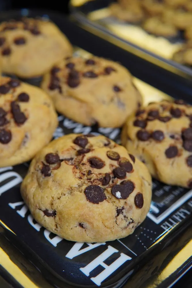 Galletones con chispas de chocolate