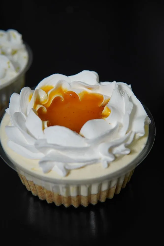 Pie de parchita en vaso